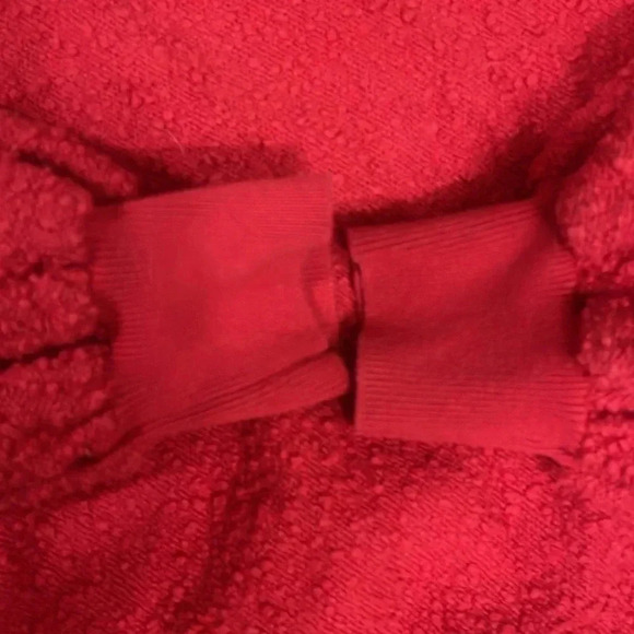 Free People popcorn v neck sweater Size Medium in Red - Picture 6 of 9